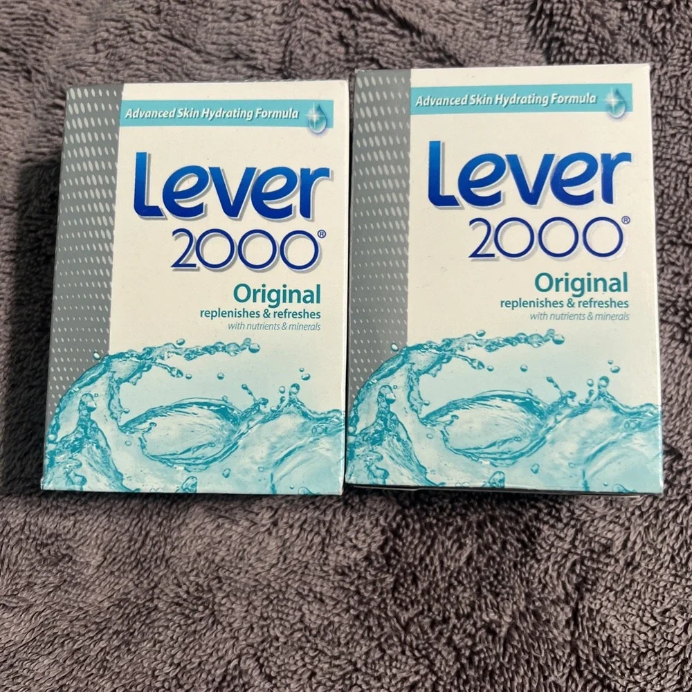 2 Original Lever 2000 Soap Bars 4oz Each Beauty Skin Care‎ New